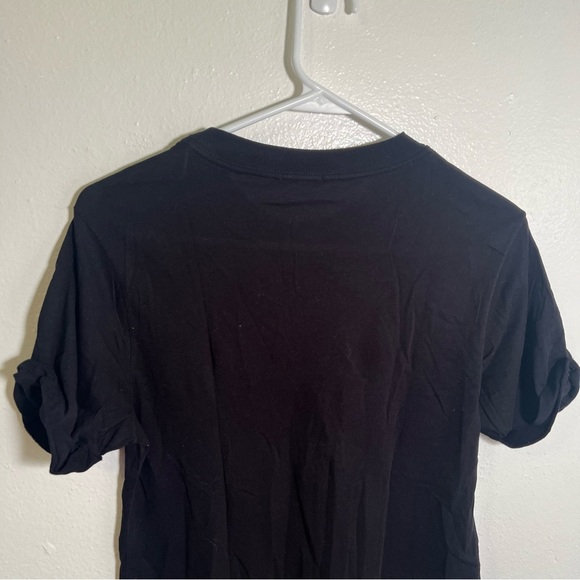 Re/Done Rolled Sleeve Tee Black M - Picture 7 of 10